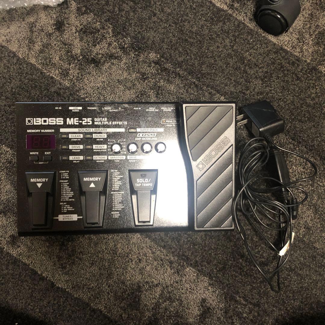 マルチエフェクター　BOSS ME-25 電源コード付き
