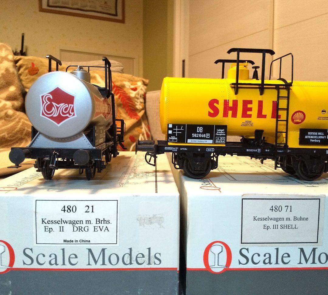 Oゲージ　ドイツ型タンク貨車（2両セット）