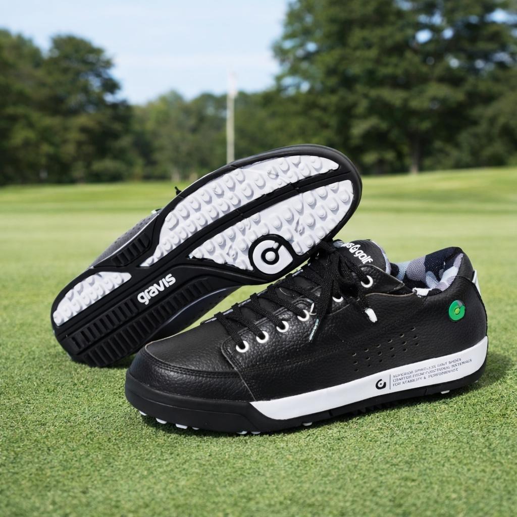 新品 gravis ゴルフシューズ 26cm TARMAC スパイクレス