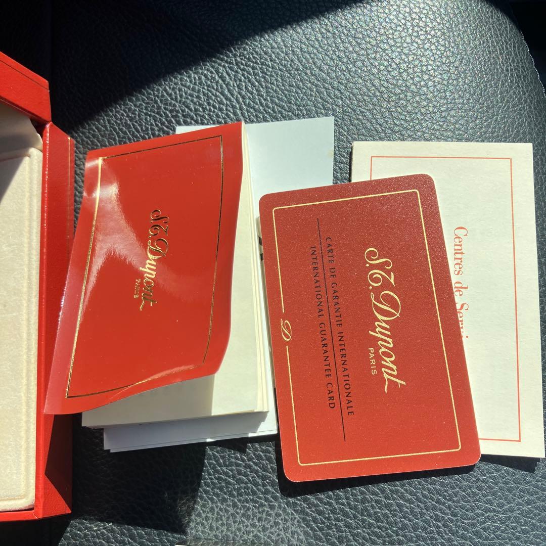 デュポンライター ヘアライン 箱付