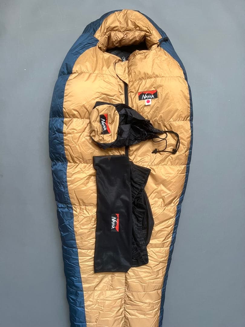 NANGAオーロラライト600DXUDD センターハーフジップ　希少