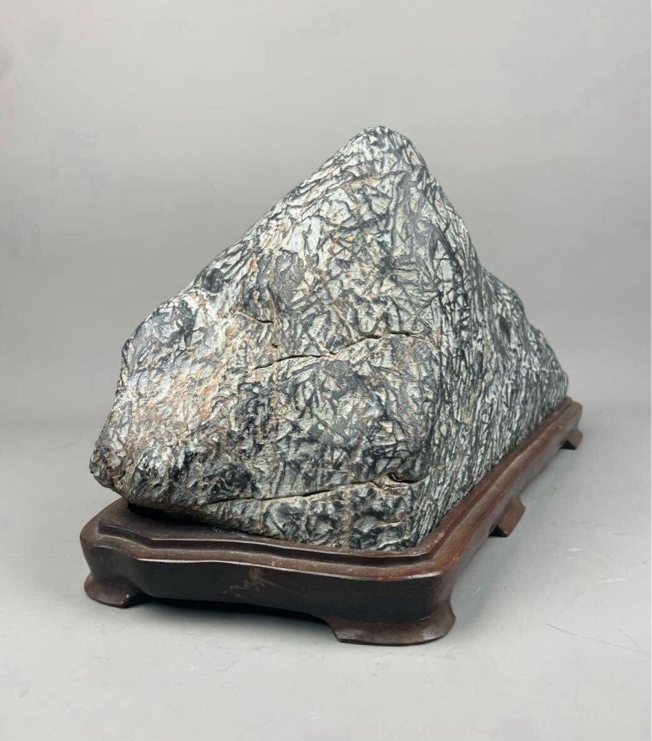 希少 蛇紋石 笹目石 鑑賞石 竹葉石 水石 自然石 天然石 パワーストーン 鉱石