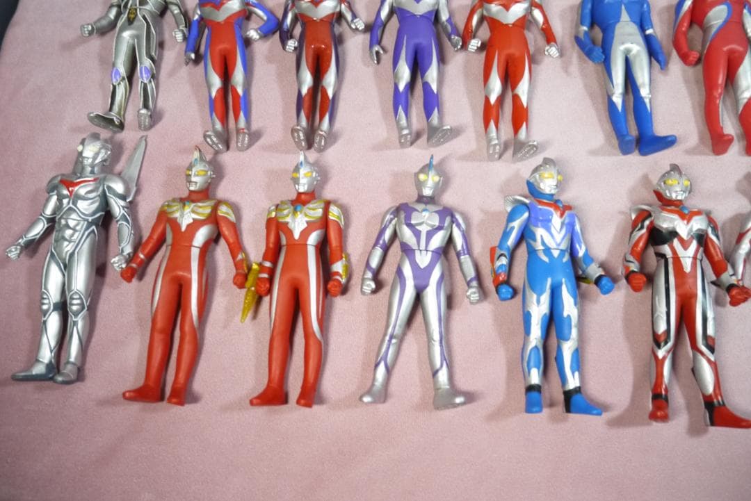 ウルトラヒーローシリーズ　800サイズ　新金型ソフビ　42体セット