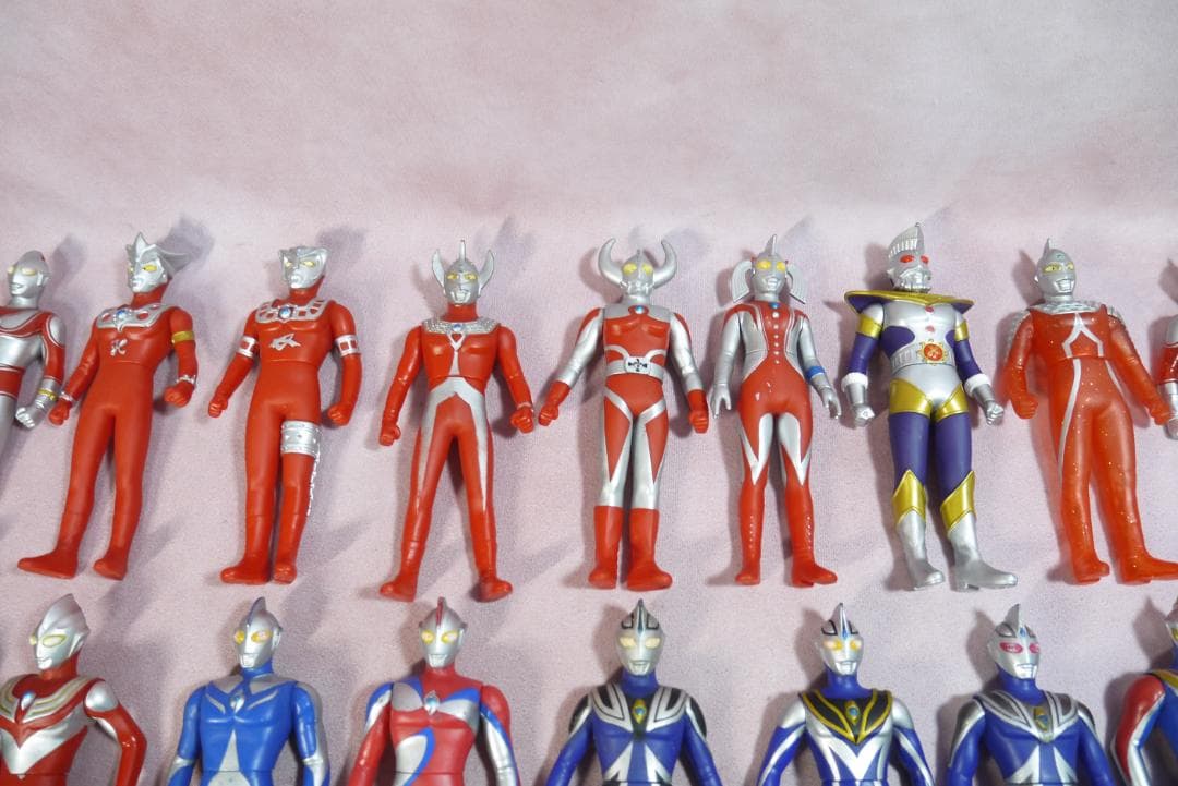 ウルトラヒーローシリーズ　800サイズ　新金型ソフビ　42体セット