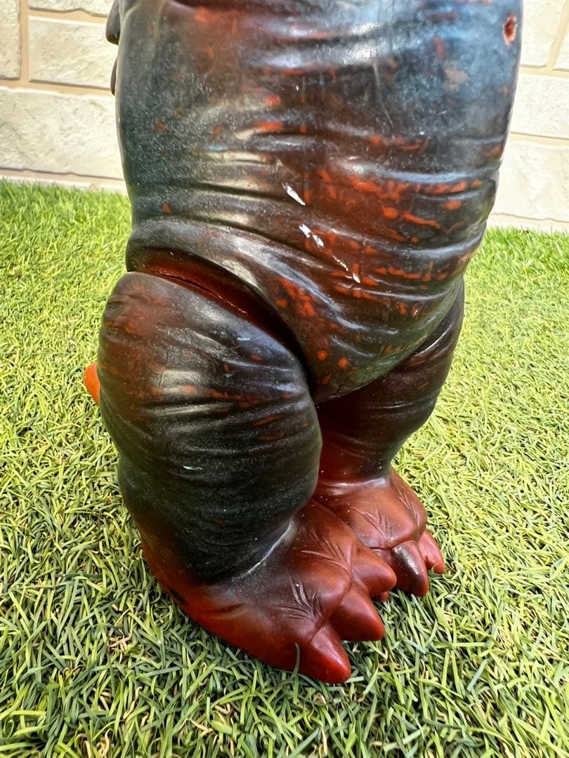 希少ビンテージ円谷プロ　マルサン　ウルトラQ地底怪獣パゴス約22.5cm