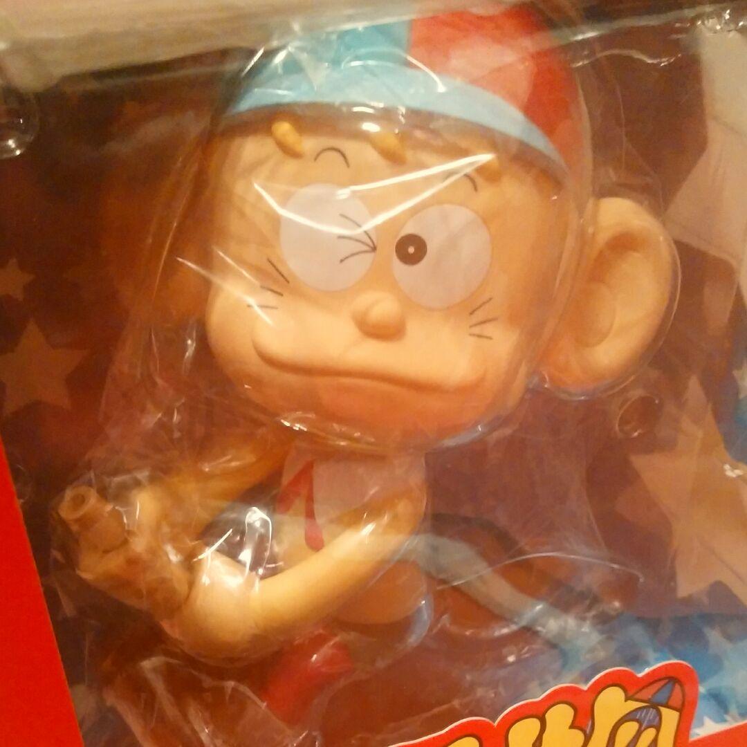 怪物くん　ソフビ　フィギュア　ボビングヘッド　魔法のホウキ