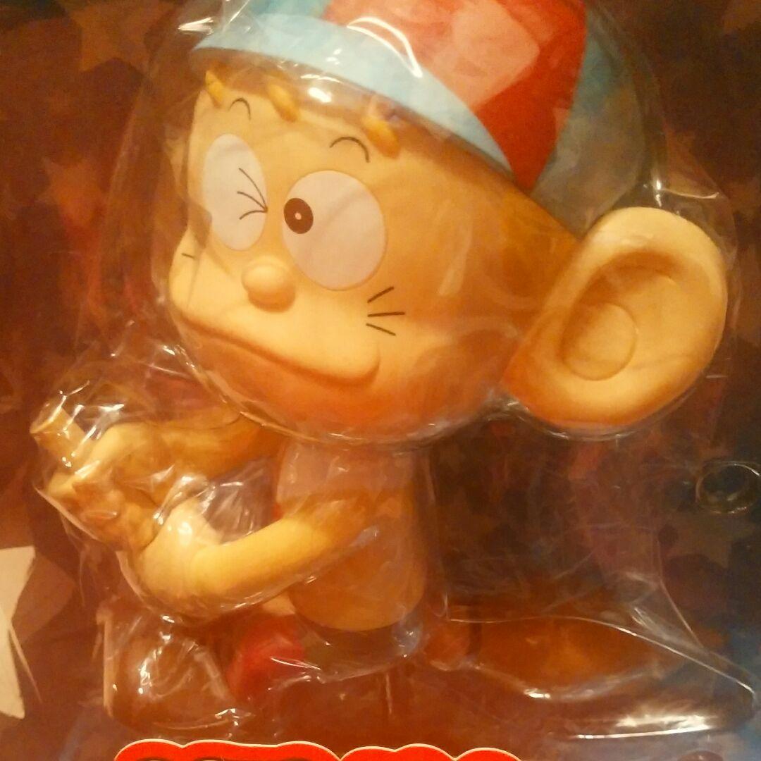 怪物くん　ソフビ　フィギュア　ボビングヘッド　魔法のホウキ