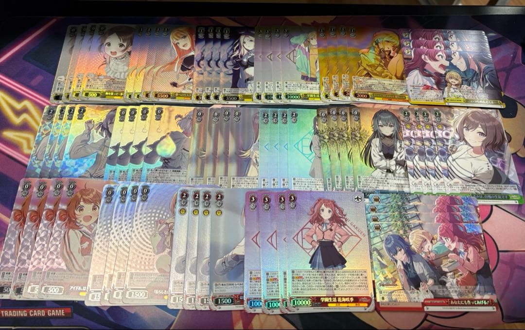 ヴァイス　WS 学園アイドルマスター　学マス　 トライアル　RRR4コンコンプ