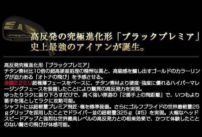 【ヘッド】2番手飛ぶ高反発☆ ワークスゴルフ CBR アイアン カスタムヘッド
