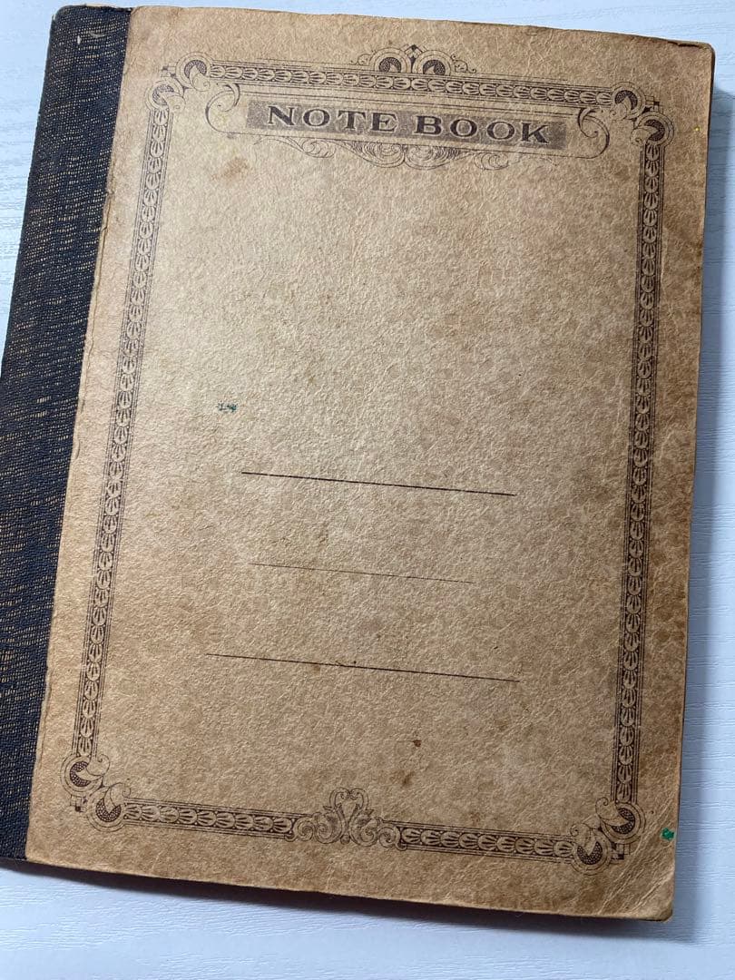 昭和初期のマッチラベルのコレクション　ノート貼り付け