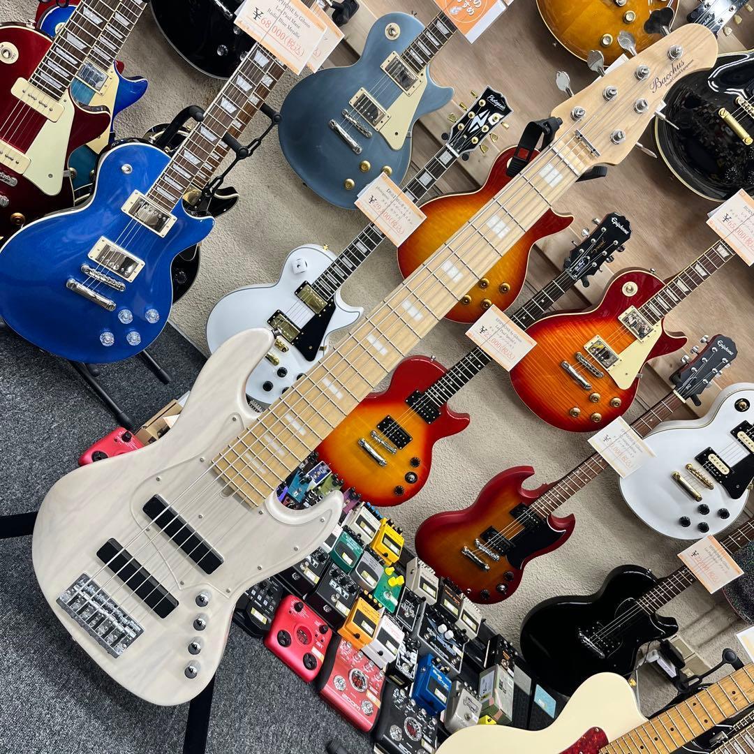 【11285】Bacchus 6弦ベース HJB6-STANDARD/ASH