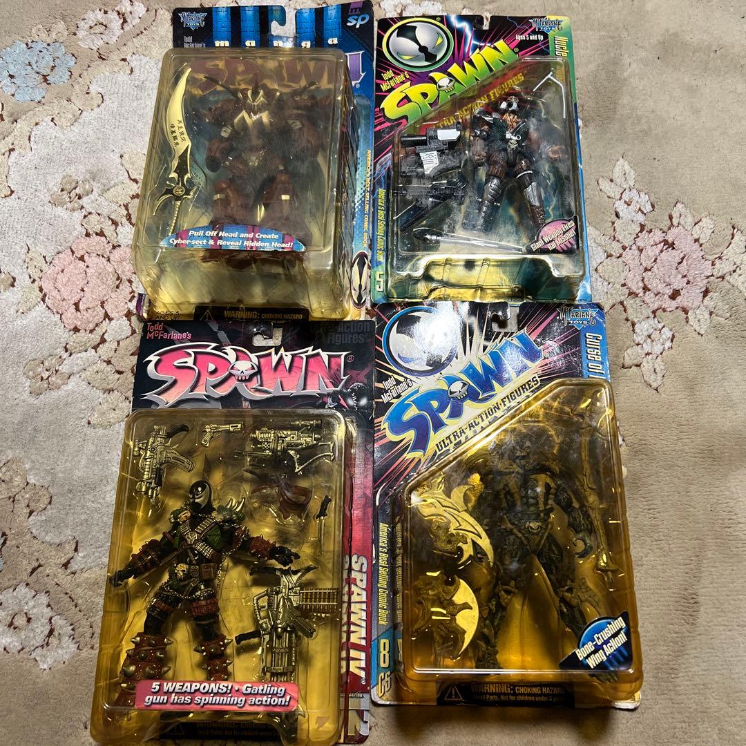 90年代　 スポーン　SPAWN フィギュア　激レア4体セット