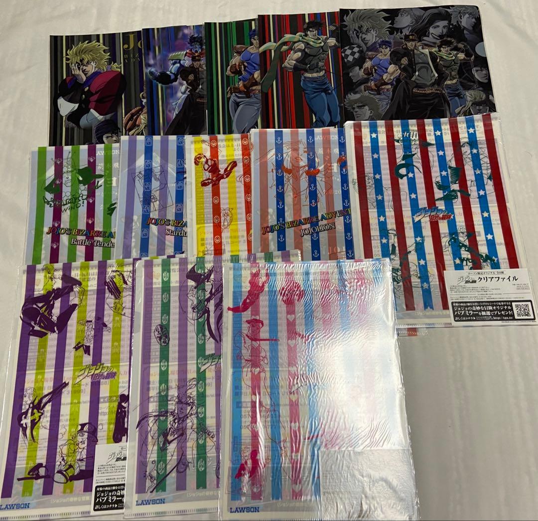 ジョジョの奇妙な冒険　一番くじ　ビジュアルマット38枚