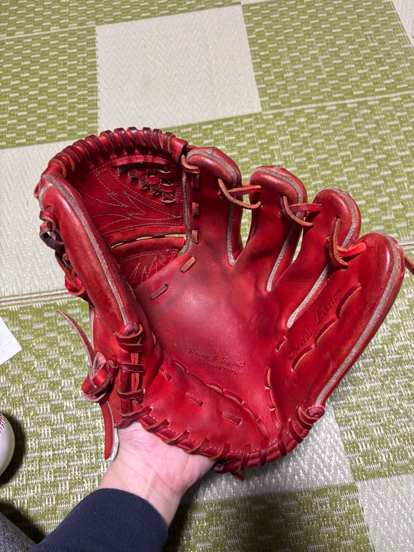 ZETT プロステイタスSE 硬式投手用グローブ　ウェルダーラベル