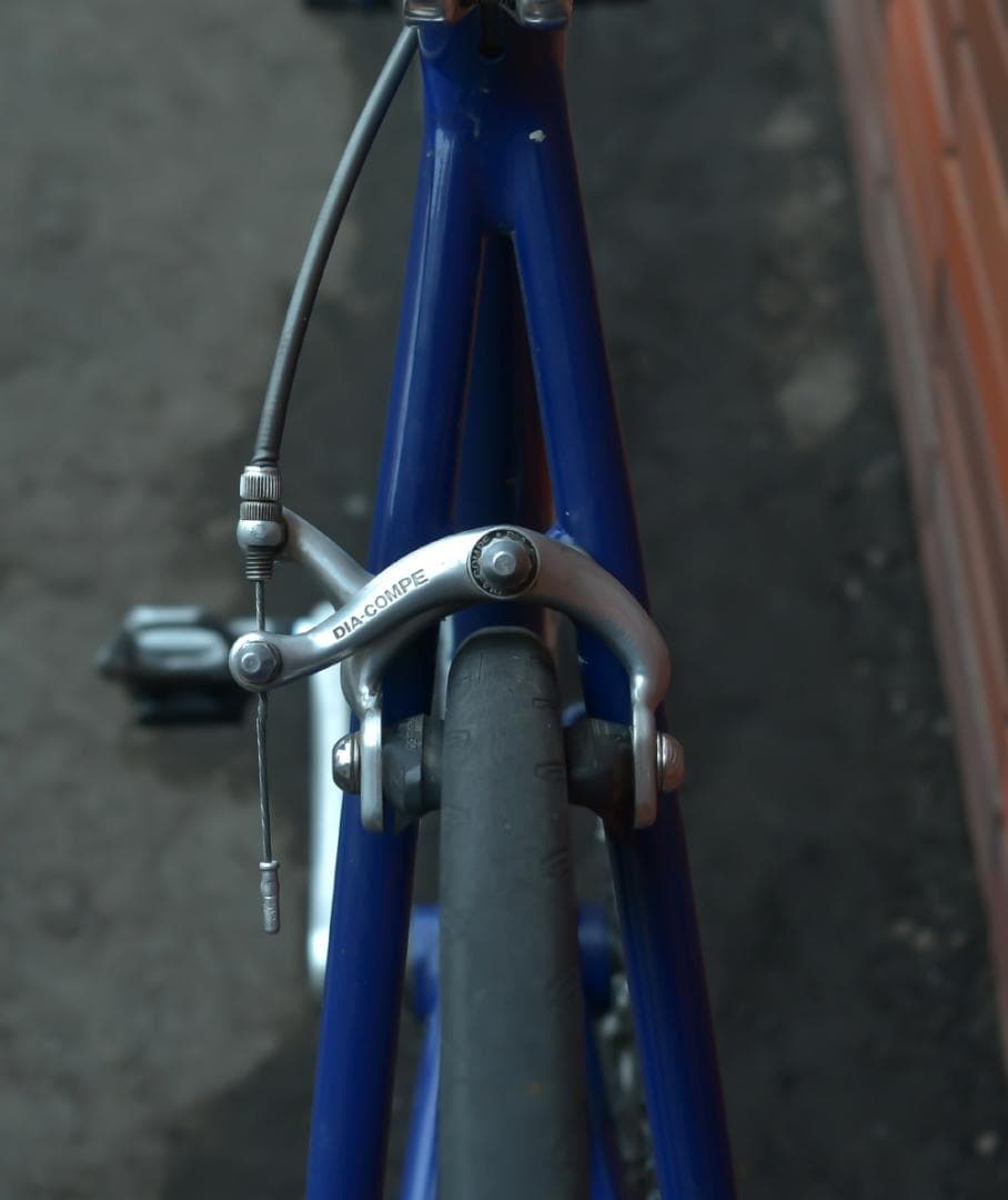 kogaMIYATA GranRacer にピストホイール組上シングルギアロード