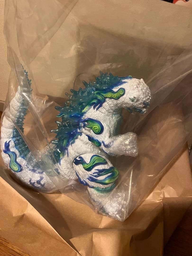 新品未開封 ゴジラキャラバン ゴジラ1995 Frog Tree 浮世ノ絵