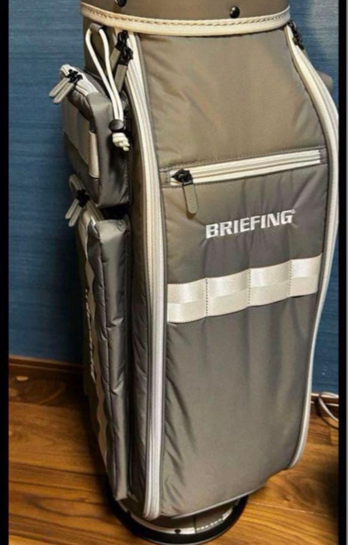 BRIEFING CSシリーズ ゴルフバッグ ライトグレー