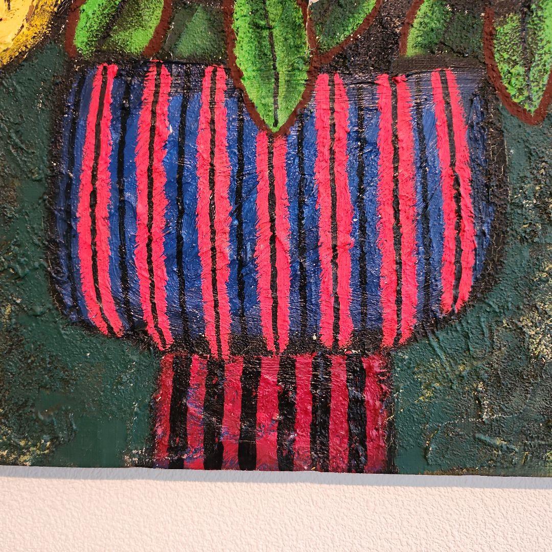 田渕眞兒　油絵　油彩画　薔薇シリーズ　花　No.10-25+s