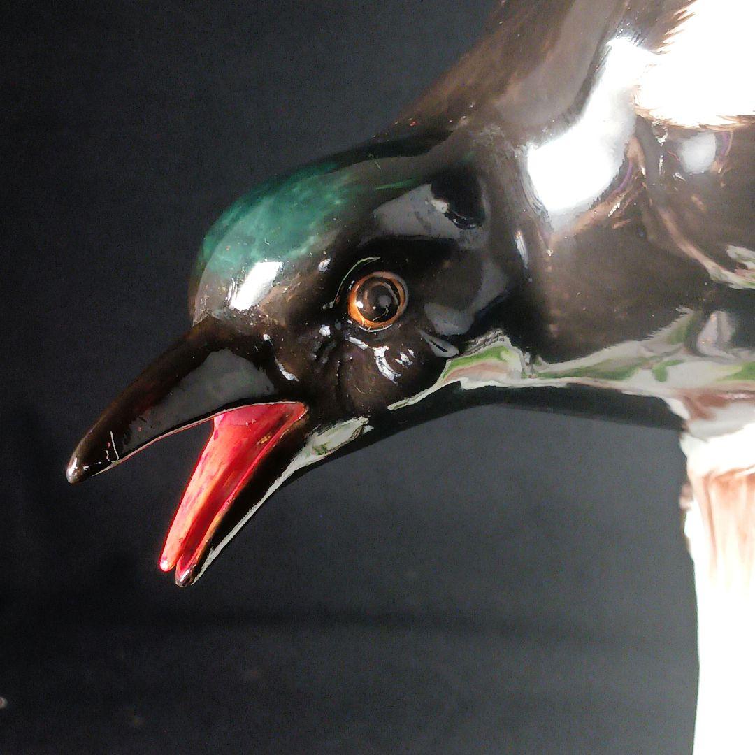 Y2020-2 マイセン 19世紀 カササギ 置物 フィギュリン ケンドラー原型