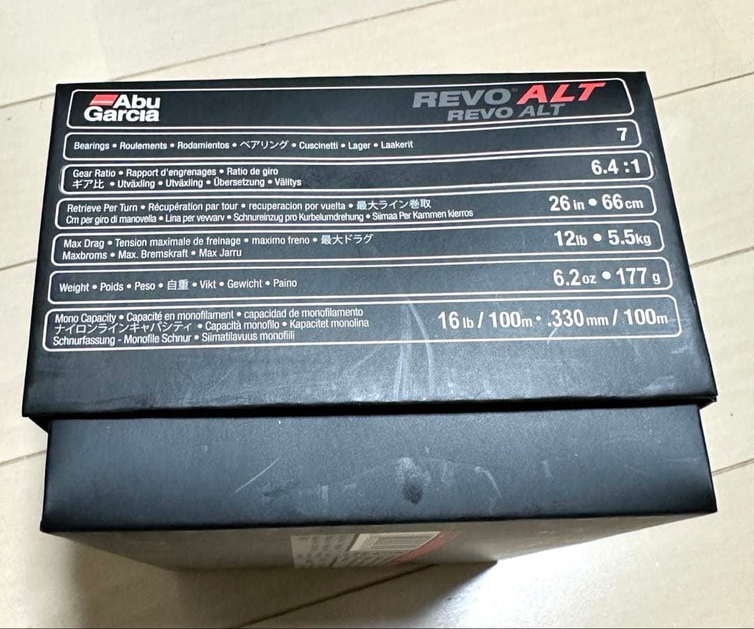 アブガルシアREVO ALT レボ ALT 6.4:1 シャロースプールセット