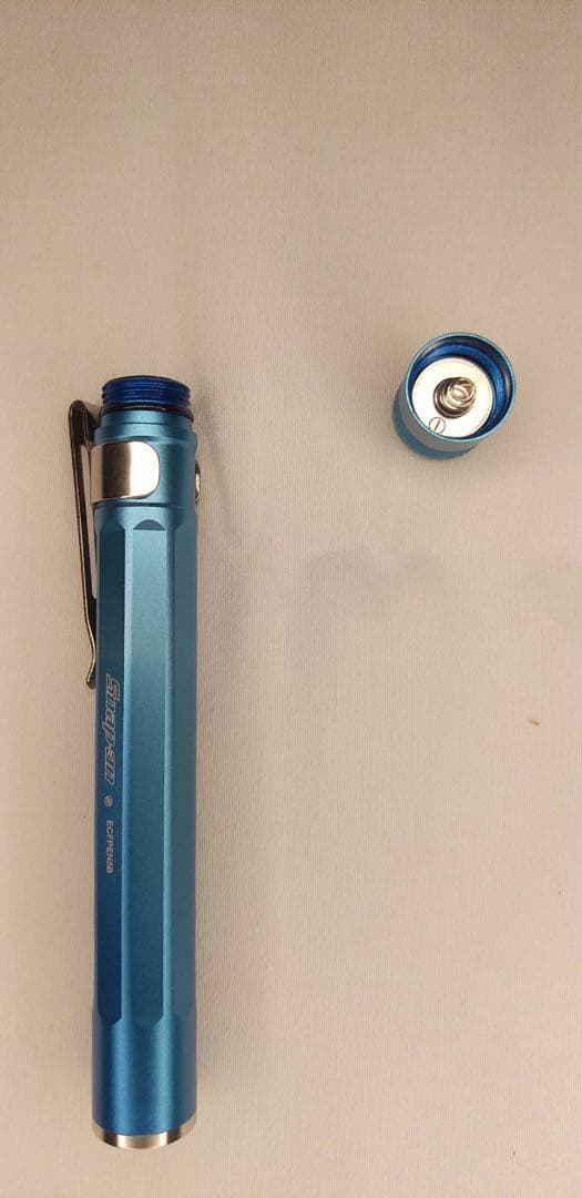 スナップオン 144lm LEDフラッシュライト ECFPEN5B ブルー