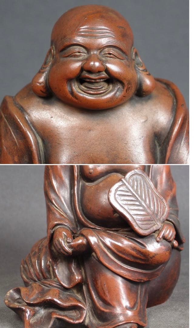 送料無料　値下げ中　江戸期古備前焼　伏香炉/置物