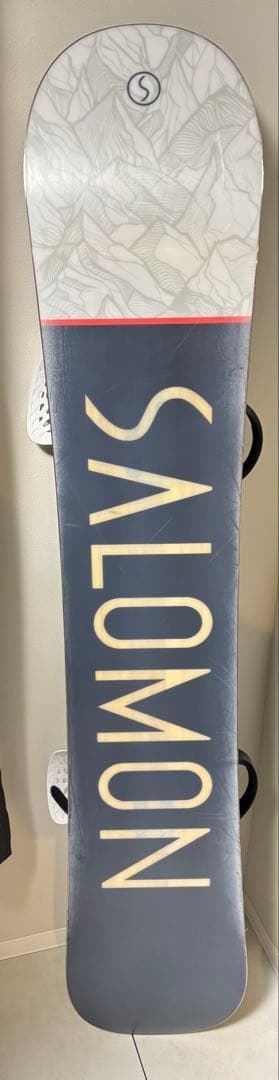 む*様 SALOMON スノーボード ブラック　ホワイト