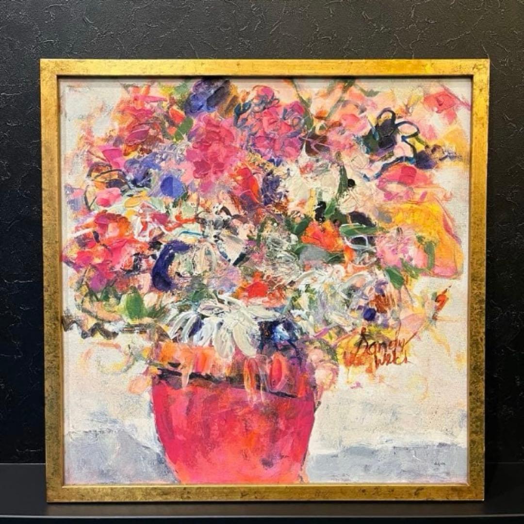 Francfranc アートボード SANDY WELCH絵画フランフラン