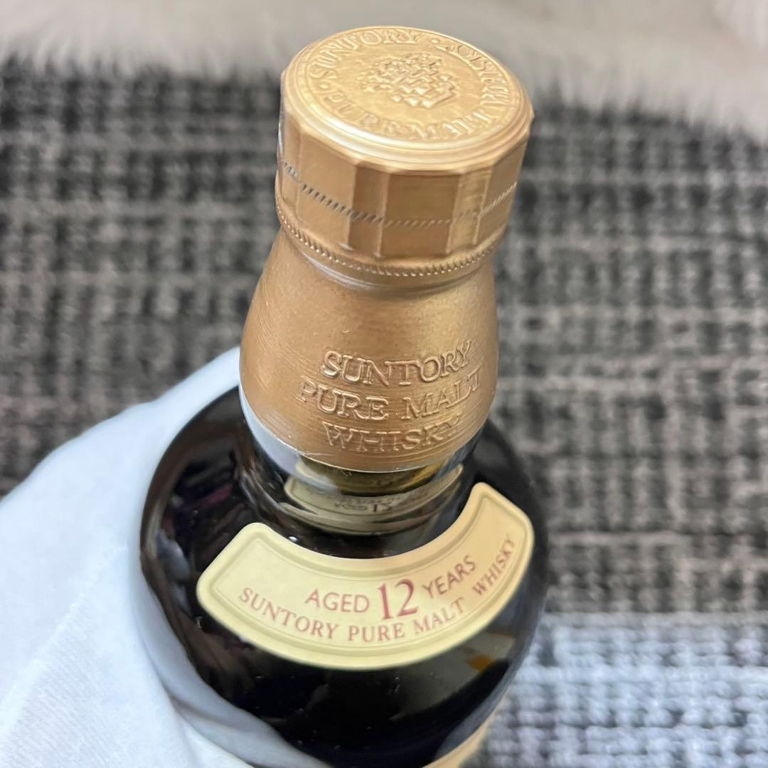木箱　サントリー　山崎 12年 ピュアモルトウイスキー 750ml