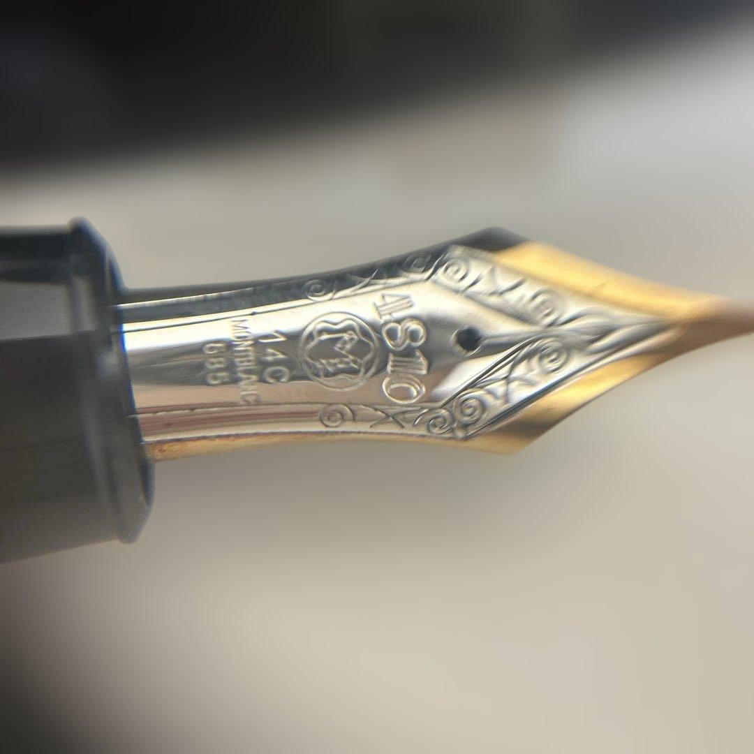 モンブラン 万年筆 黒※インク無し