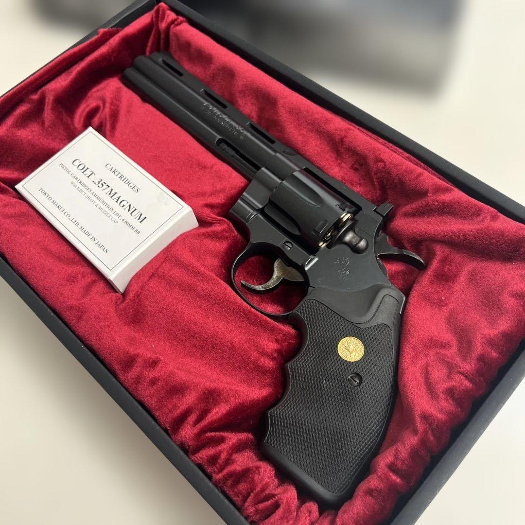 東京マルイ コルトパイソン.357マグナム 6inc エアガン 24発 安全弾速