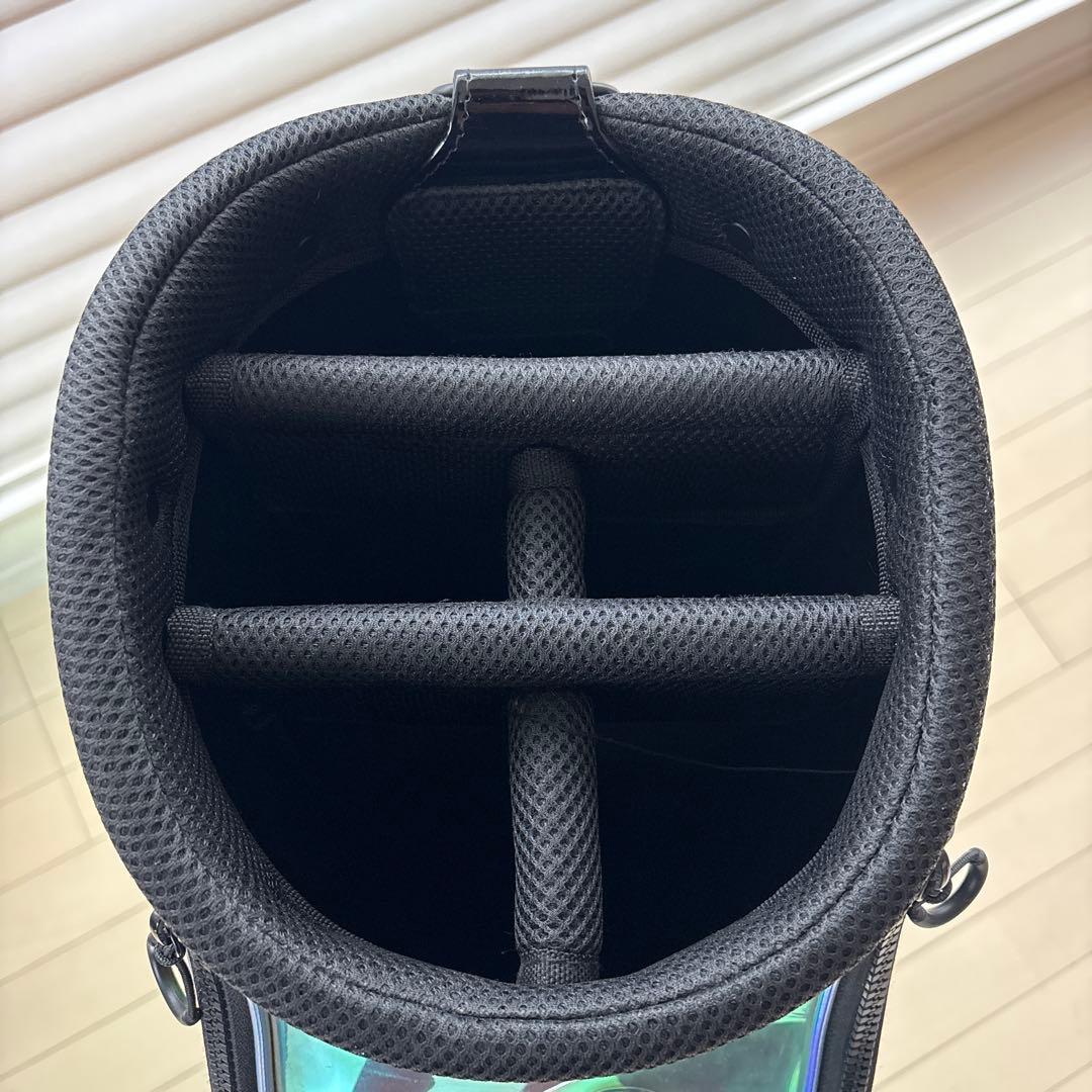 本間　ホンマ　スケルトン オーロラ　キャディバッグ　3.7kg 22cm【希少】