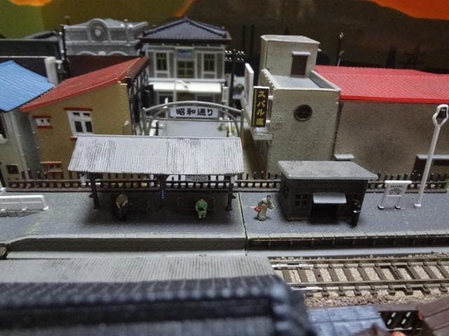 完成品 鉄道模型 ジオラマ 昭和「鉄道模型」をつくる ケース　パワーユニット付