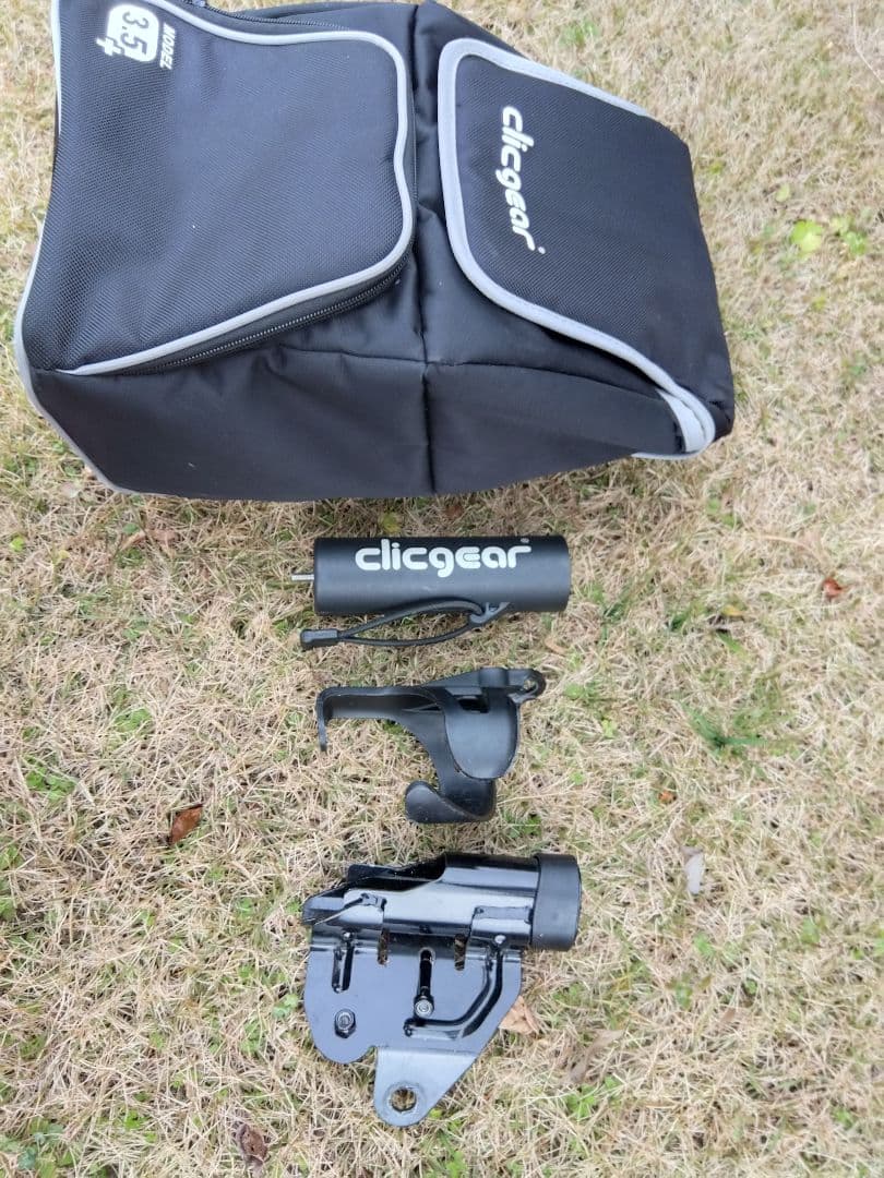 clicgear3.5＋ ゴルフカート オレンジ　クリックギア