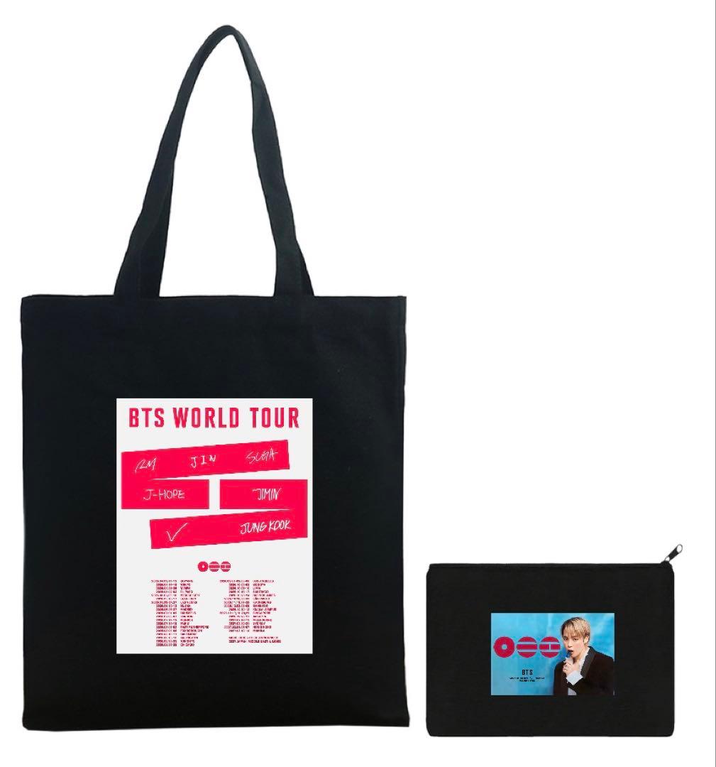 bts arirang グク テテ ジミン ジン トートバッグ ポーチ セット
