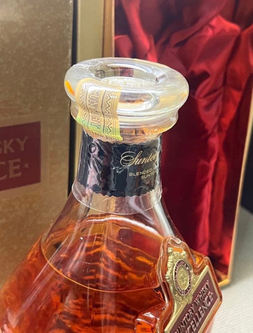 サントリーエクセレンス　2003年80周年記念ボトル　未開封750ml 箱おまけ