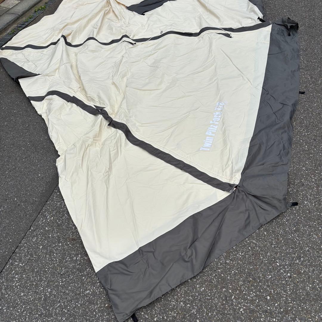 美品　オガワ ツインピルツフォークTCコットン　3345二又ポール付き