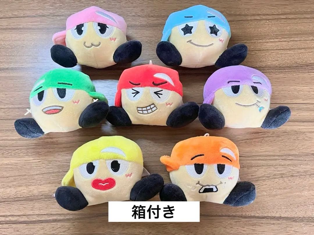 WEST. ぶらさげるヤツ ヤツぬい 7体セット