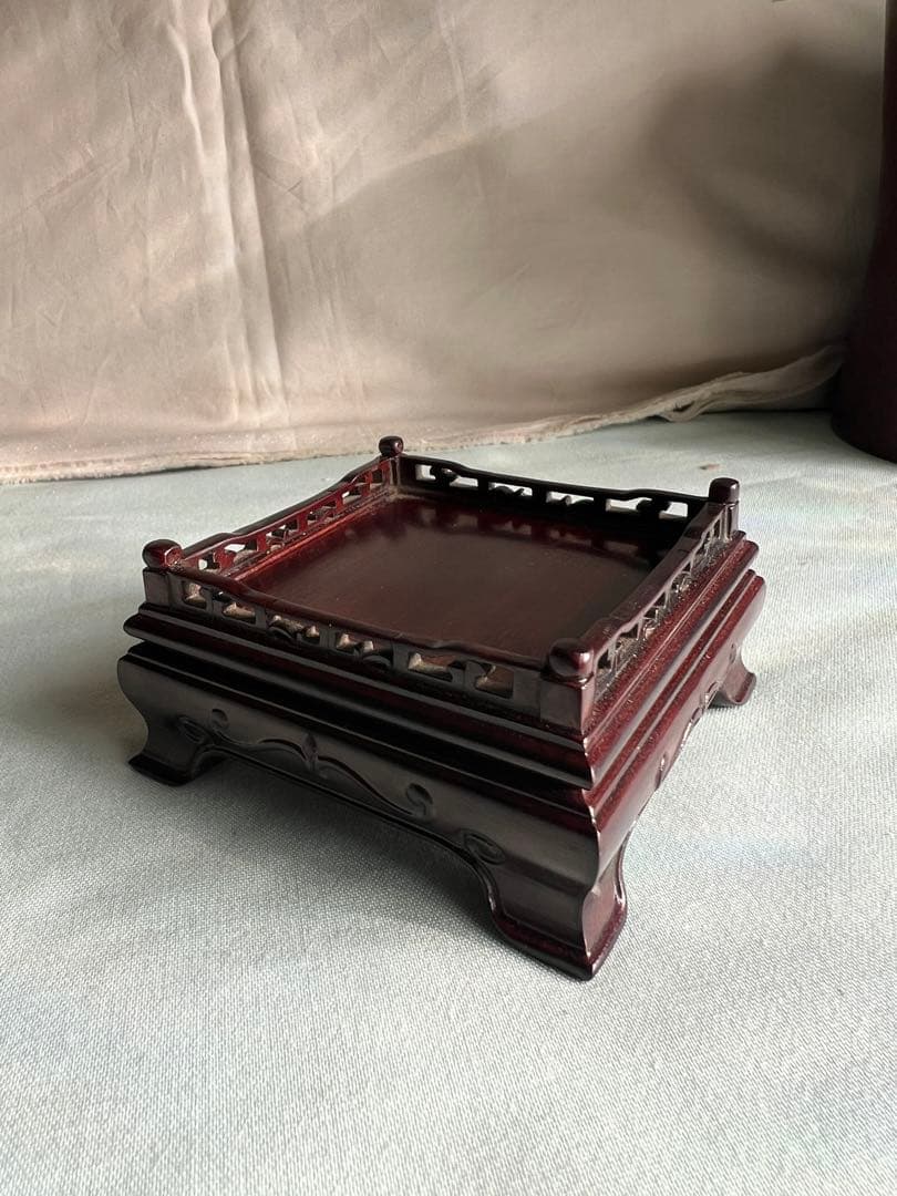 紫檀 置物 花台 H-3.8