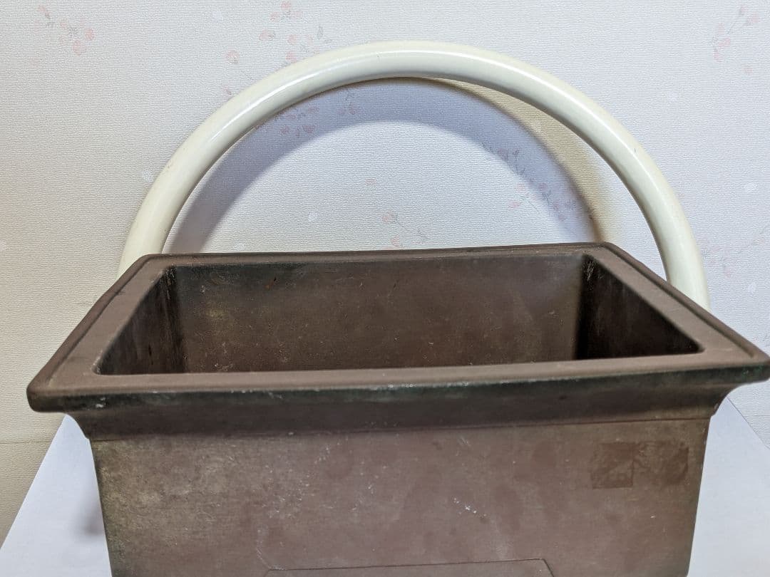 ♦紫砂 紫泥 盆栽鉢 美術品 ？志那鉢 中国鉢 コレクション 骨董品アンティーク