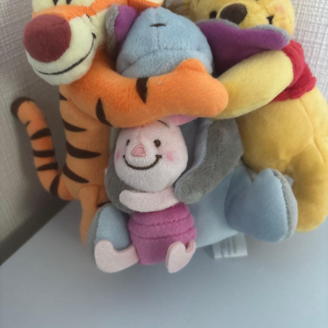 ディズニー　プーさん＆フレンズ　HUG ぬいぐるみ キーチェーン キーホルダー