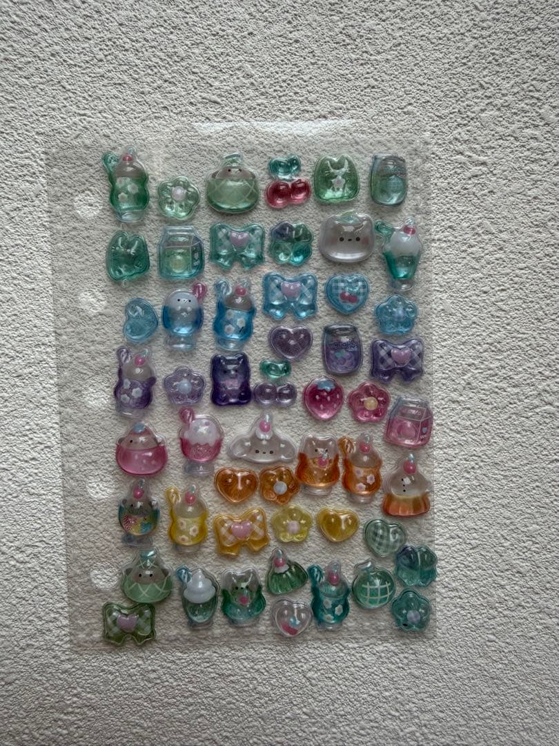 ボンボンドロップシール 完成品