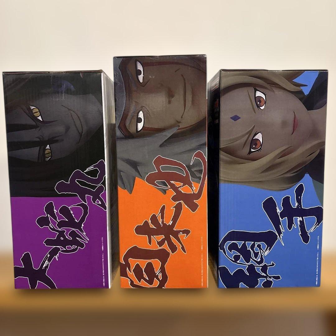 一番くじ ナルト 伝説の三忍 A賞 B賞 C賞 3点セット 自来也 大蛇丸 綱手