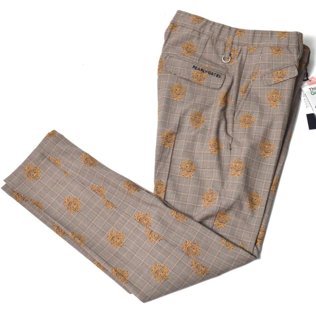 未使用3.3万 パーリーゲイツ 発熱 保温 ソフトサーモ パンツ 5 (L)