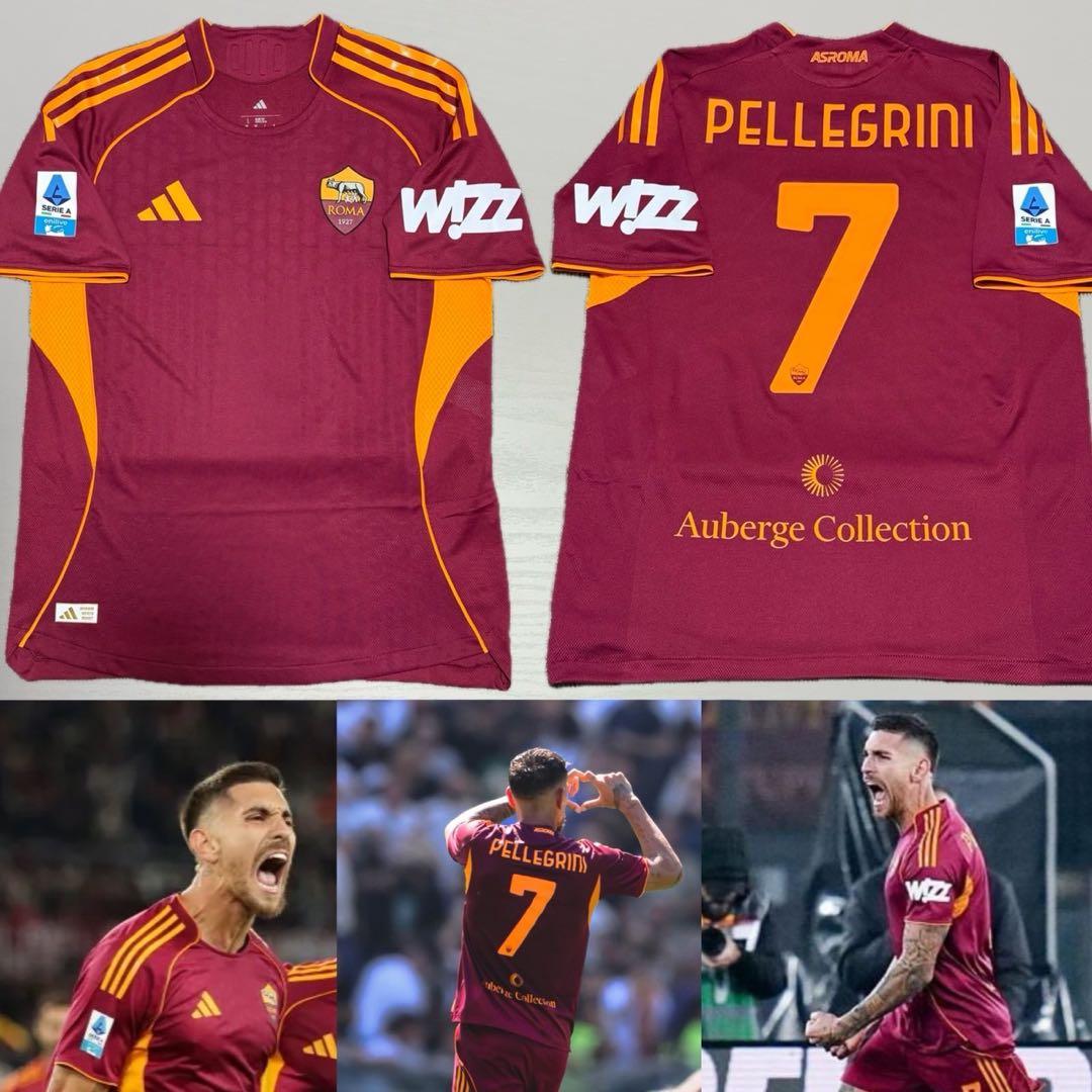 日本未対応フルマーキング　ASローマ　ローマ公式ストア限定　ペッレグリーニ