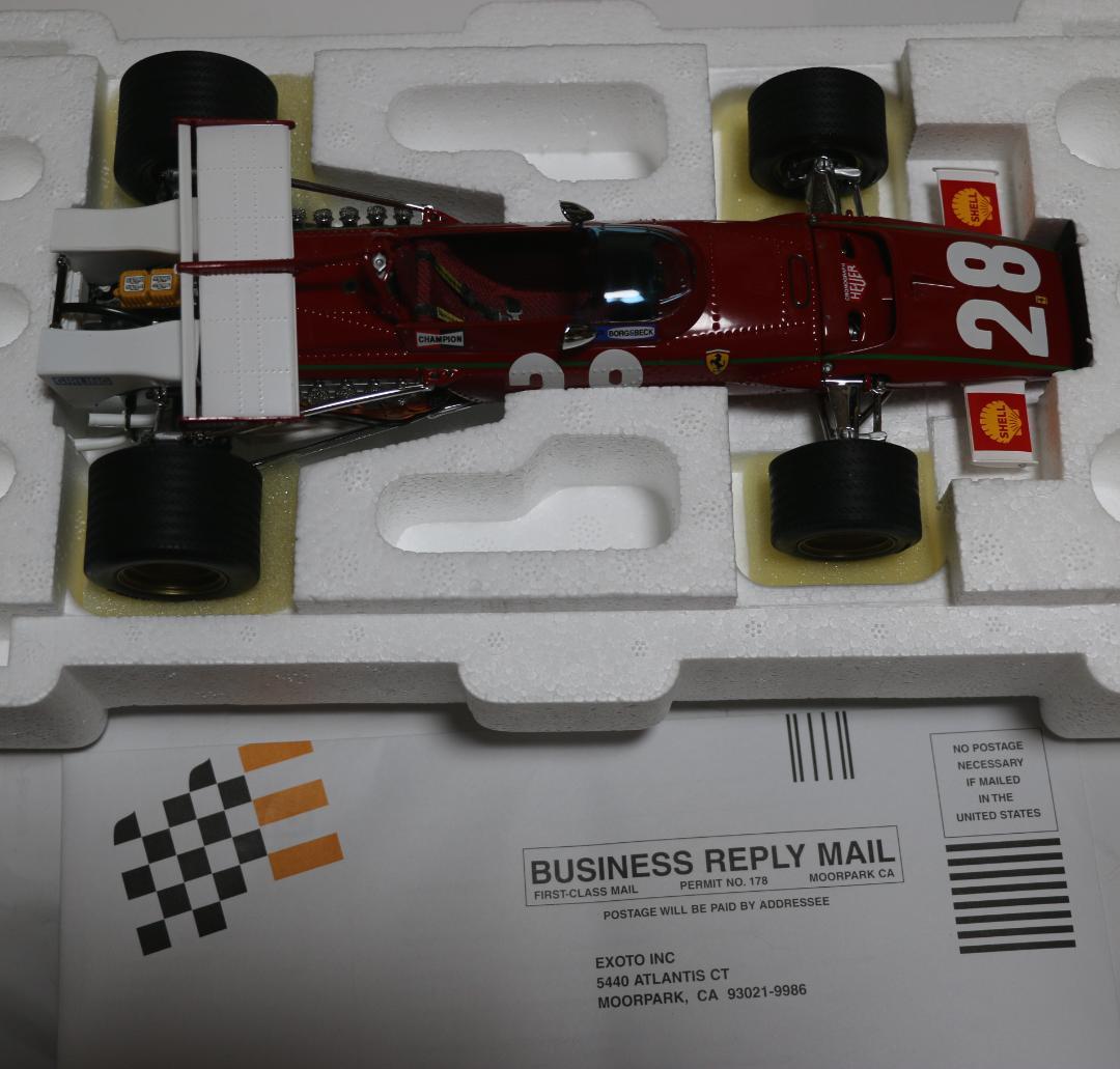 Exoto １/１８ グランプリクラシックシリーズ　フェラーリ３１２B　１９７０