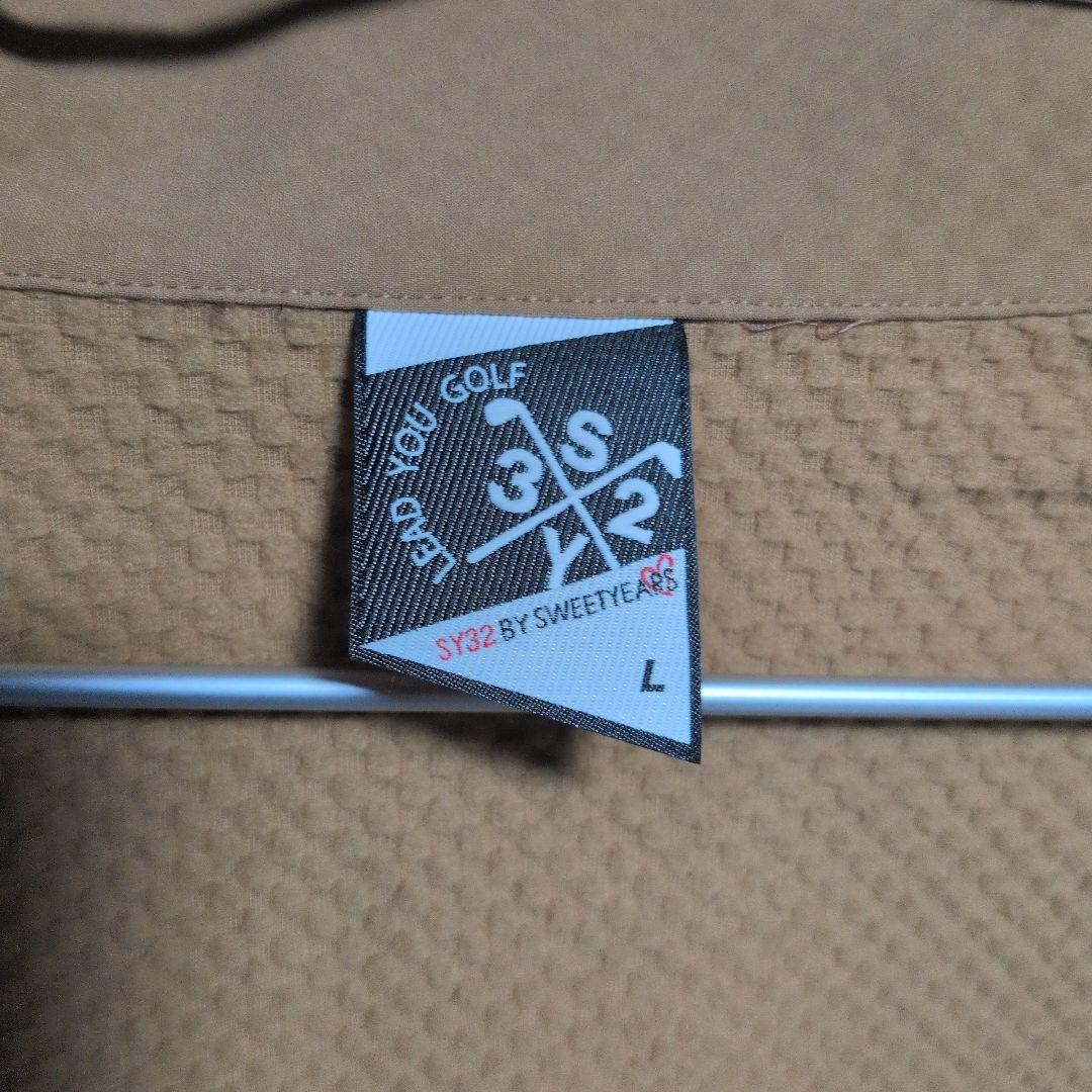 SY32:メンズ:Lサイズ:フルジップ ジャケット:キャメル色