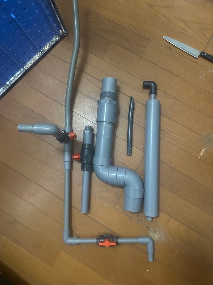アクリル水槽120cmx50cmx50cm と　ろ過槽　発送可能