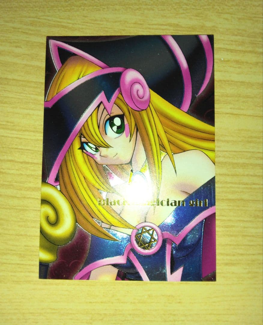 遊戯王　ダンジョンダイスモンスターズ　特典　ブラックマジシャンガール　カード