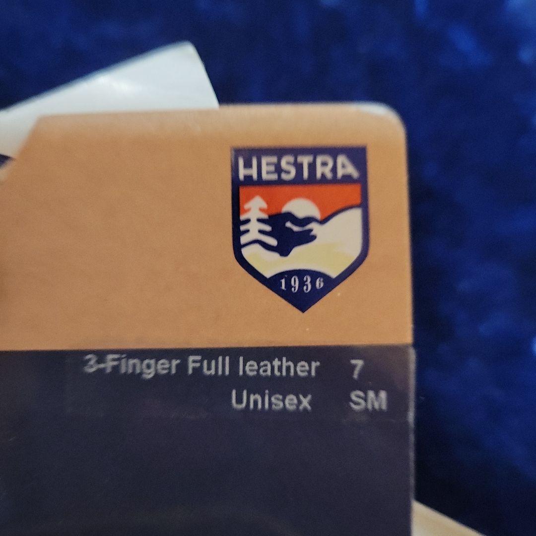 Hestra イエローブラウン ミトングローブ